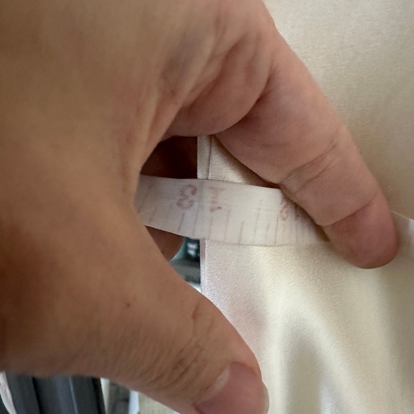 NEW Reformation Jeany Silk Dress Halter Neck Backless Maxi Dress Fior Di Latte M - Picture 12 of 13